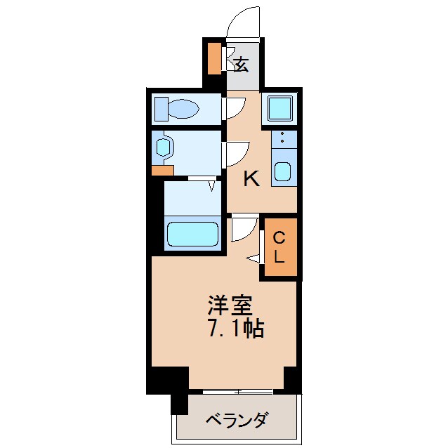 プレサンスＴＨＥ久屋大通レジェンドの物件間取画像