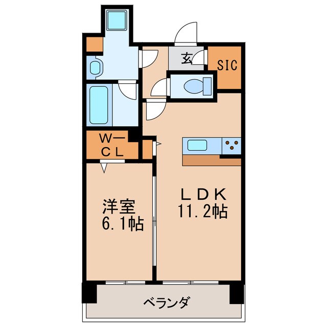 アースグランデ泉の物件間取画像