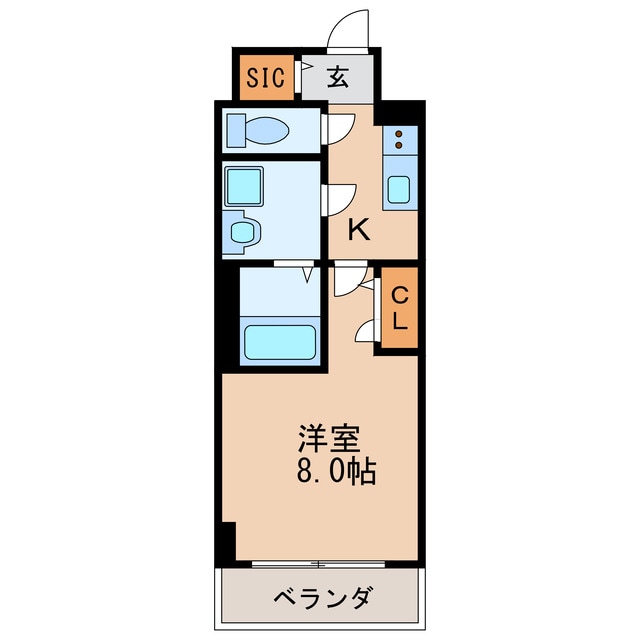 エスリード泉プライムの物件間取画像