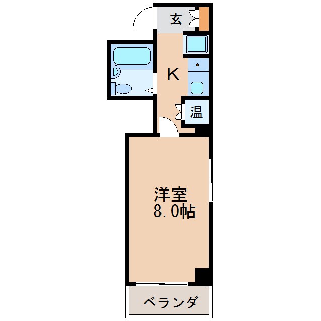 マンションセブンエスの物件間取画像