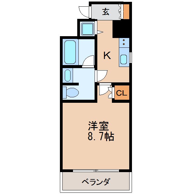 アプリーレ久屋大通公園の物件間取画像