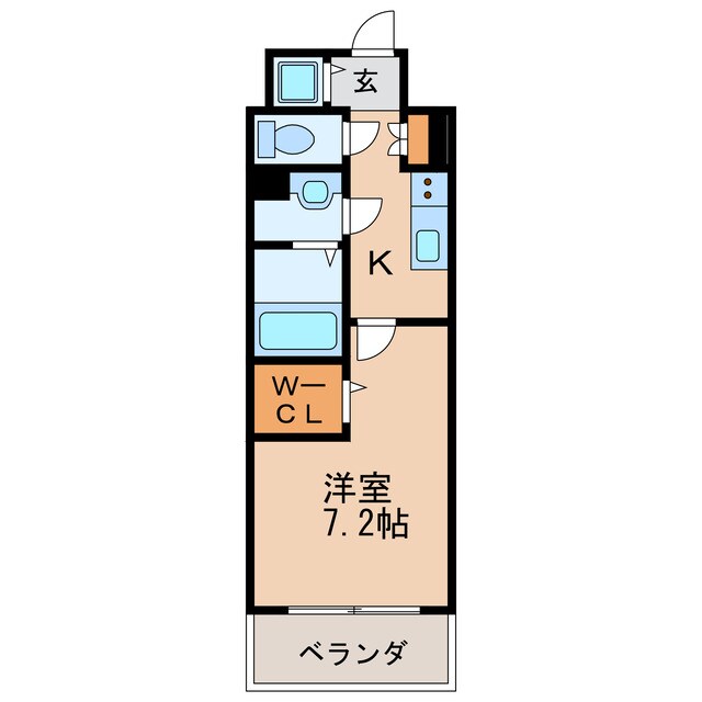 エスリード栄 THE PARKの物件間取画像