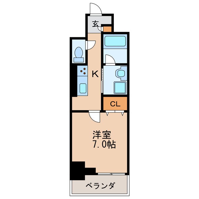 ラ・プレス新栄の物件間取画像