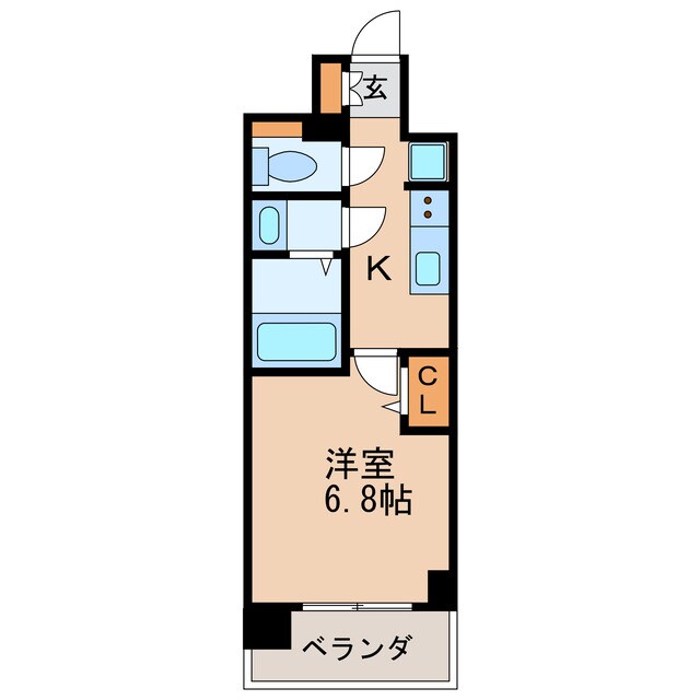 アドバンス名古屋ブランシュの物件間取画像