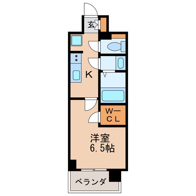 アドバンス名古屋ブランシュの物件間取画像