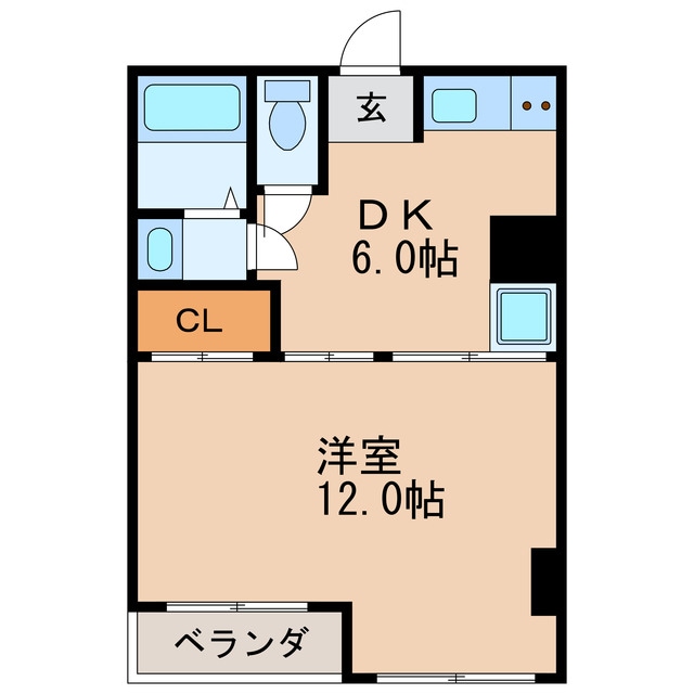 餅喜ビルの物件間取画像