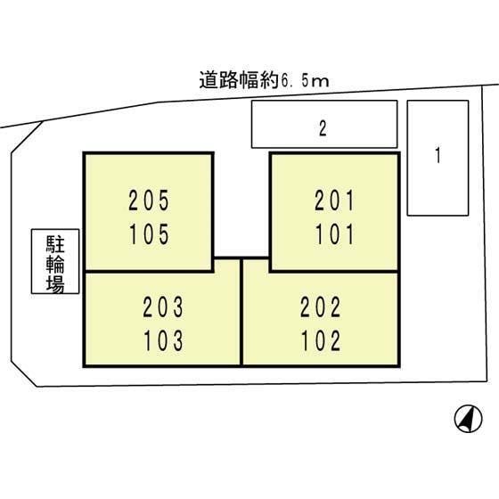 セジュール若宮の物件外観写真