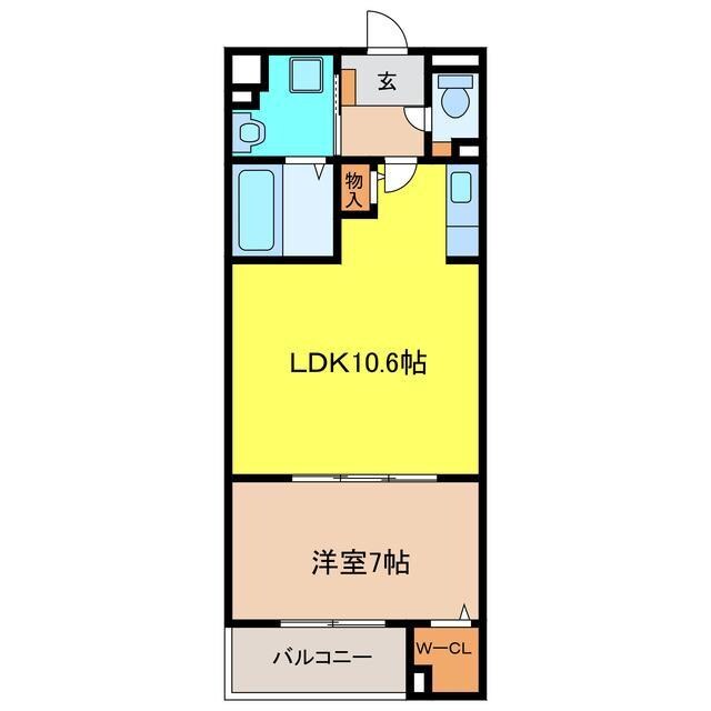 メゾンドエフの物件間取画像