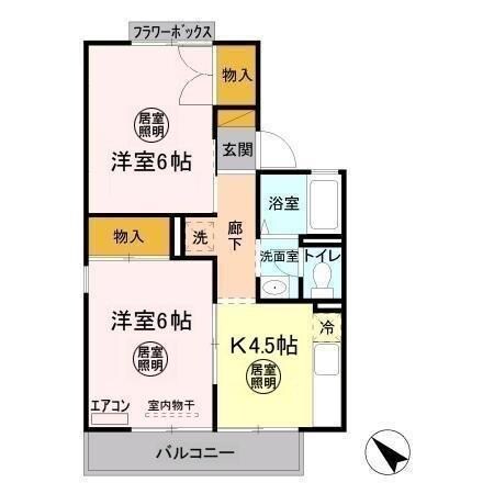 五井駅 徒歩3分 1階の物件間取画像