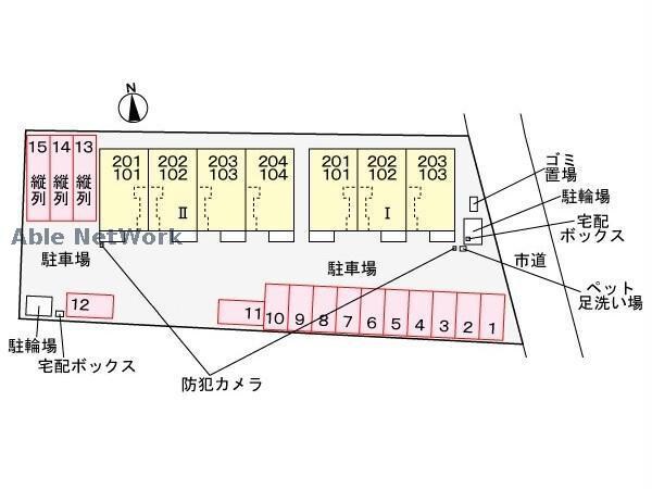 ラフィーネⅡ(加茂)の物件外観写真