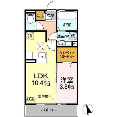 姉ケ崎駅 バス6分  白塚陸橋下下車：停歩2分 1階の物件間取画像