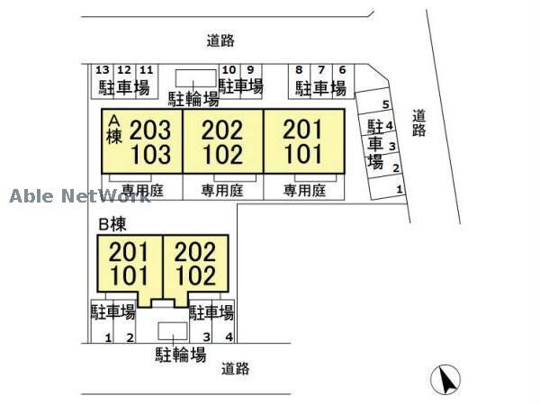 シャリテレーヴBの物件外観写真