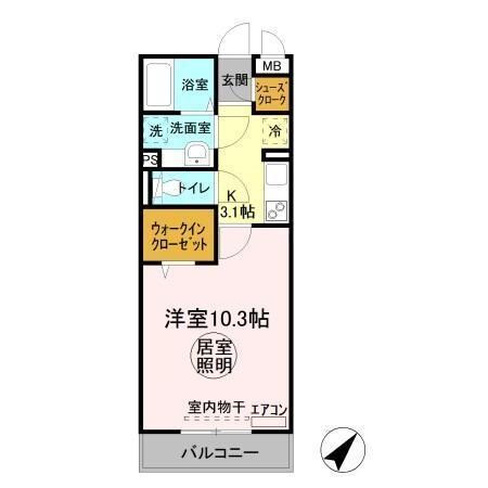 五井駅 徒歩8分 1階の物件間取画像