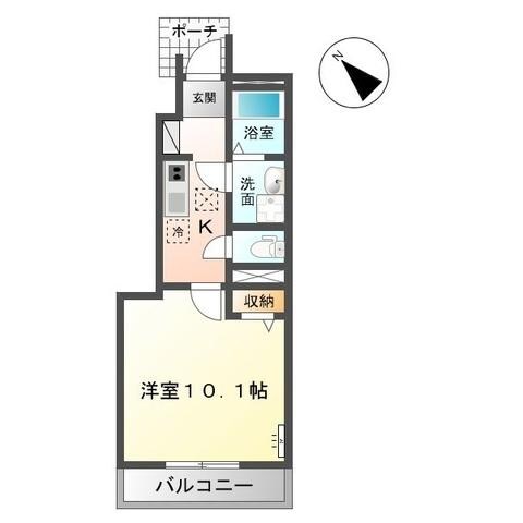 五井駅 徒歩5分 1階の物件間取画像