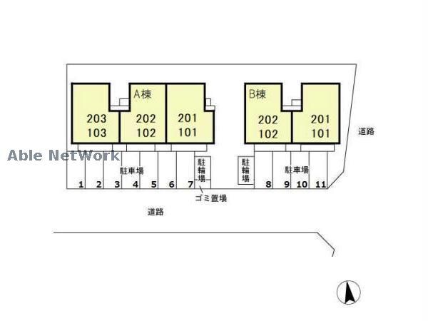 コーポ小倉Aの物件外観写真