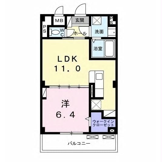 五井駅 バス12分  ユニー市原店前下車：停歩4分 1階の物件間取画像