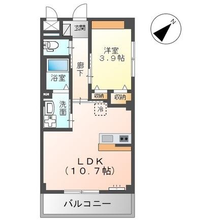 ニューコスモの物件間取画像