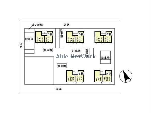 エクレール五井西Ｄの物件外観写真