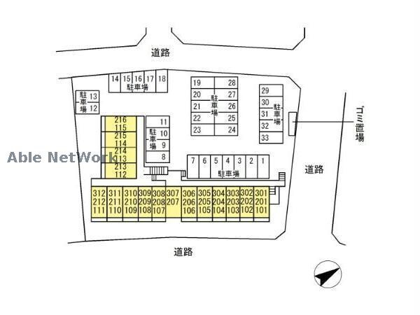 ハイムカメリアの物件外観写真