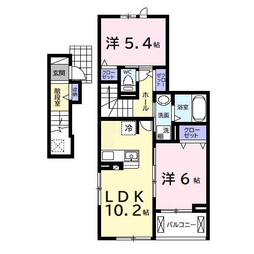 アヴァンセⅢの物件間取画像