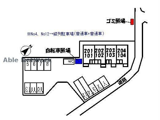 クラシオンの物件外観写真