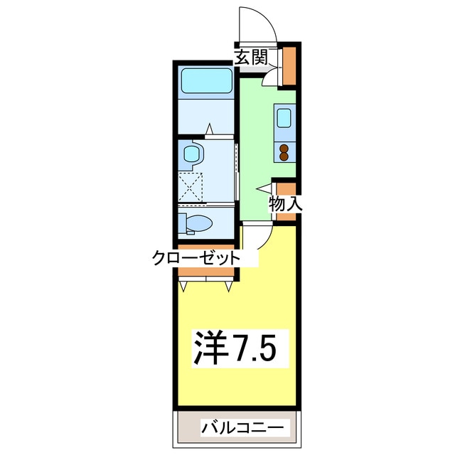 五井駅 徒歩10分 1階の物件間取画像