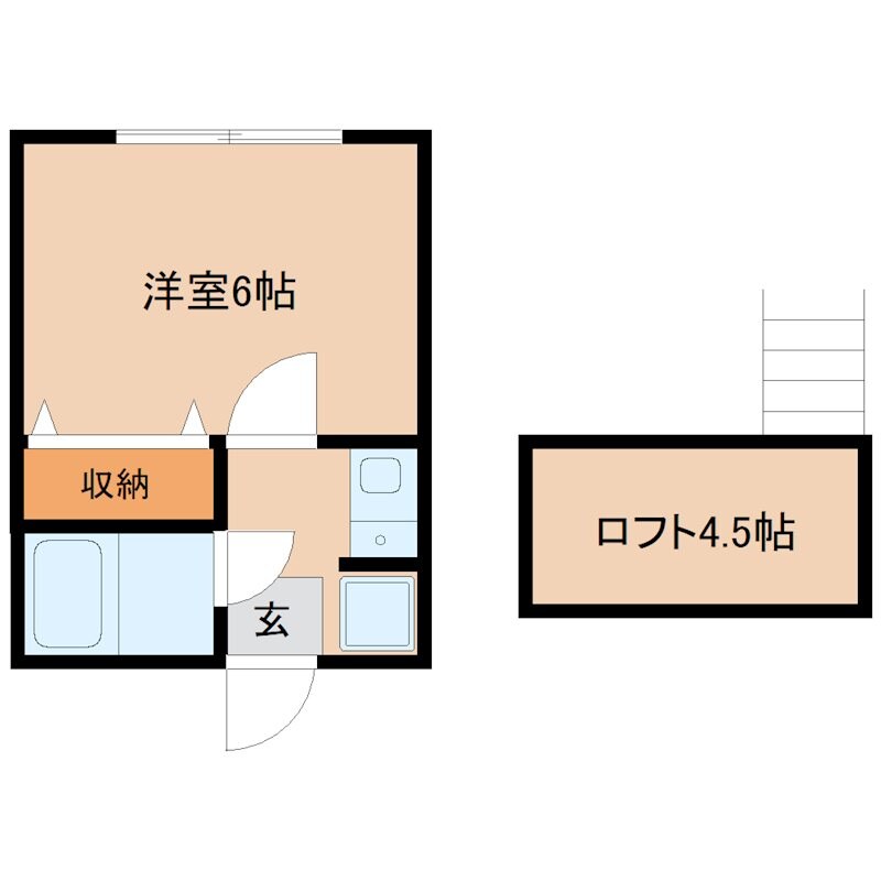 シャルマンハウス東豊田の物件間取画像