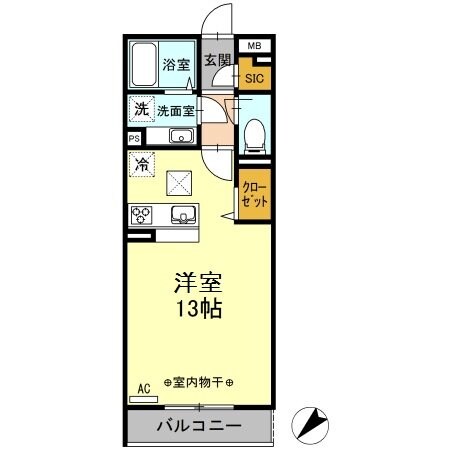 物件間取画像