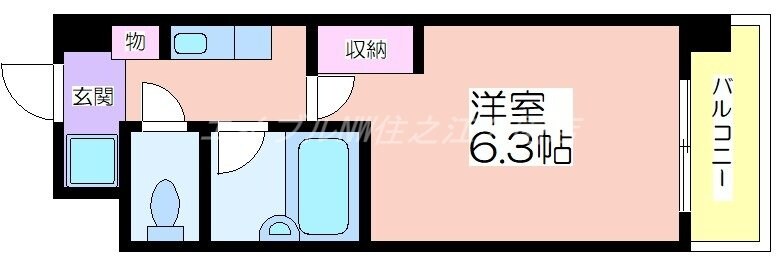 物件間取画像