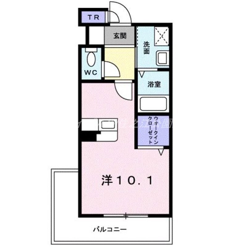 フロールマリポッサの物件間取画像