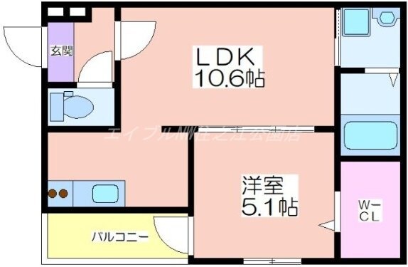 フジパレス住吉遠里小野の物件間取画像