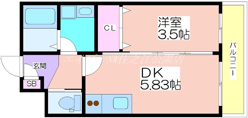 テラ我孫子前の物件間取画像