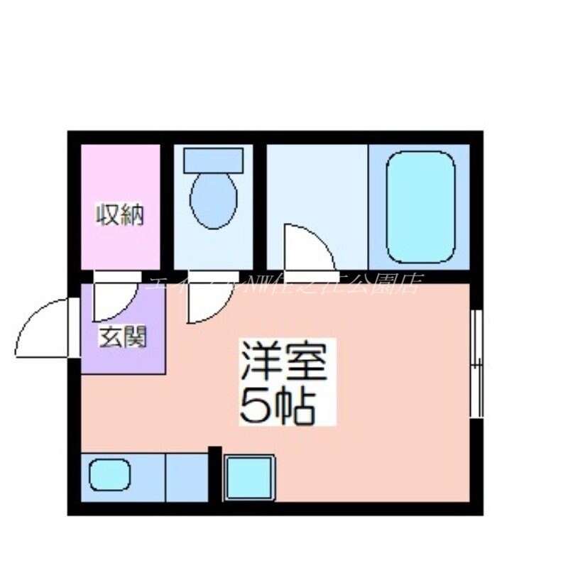 物件間取画像