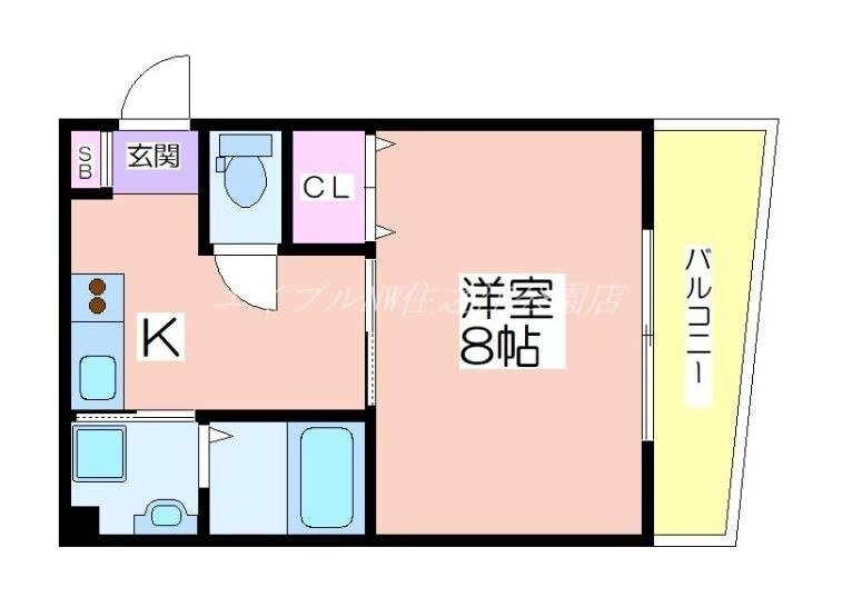 LIVESQUAREⅡの物件間取画像