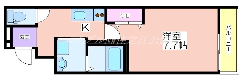 フジパレス住ノ江駅南サウスの物件間取画像