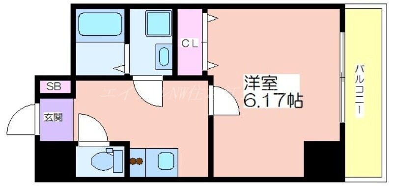 ルミエール帝塚山西の物件間取画像