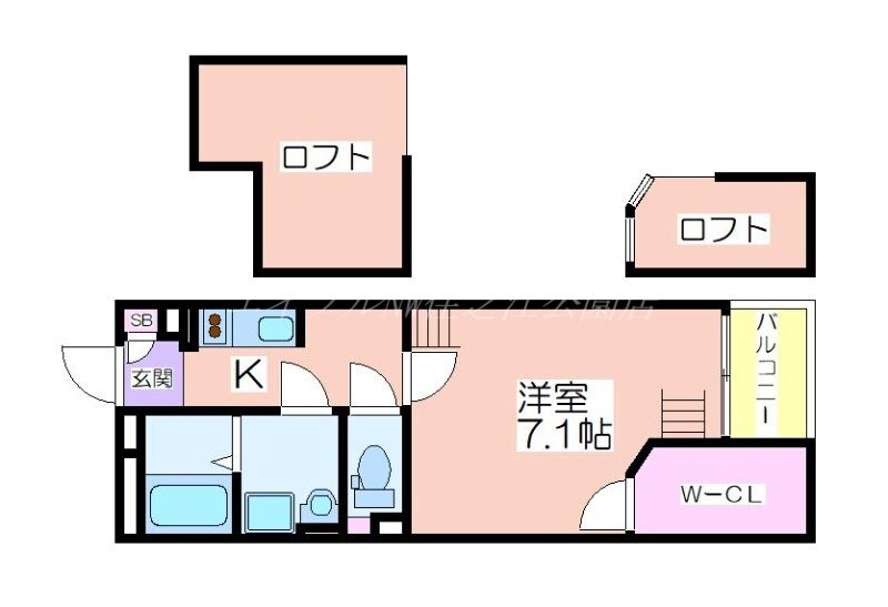 レオネクスト光荘の物件間取画像