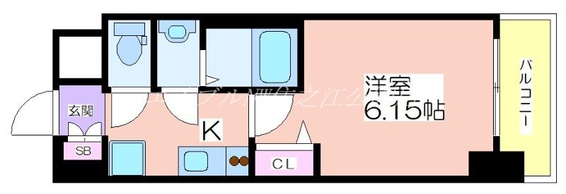 住之江公園レジデンスの物件間取画像