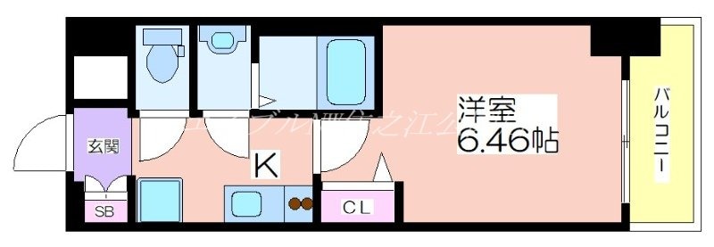 住之江公園レジデンスの物件間取画像