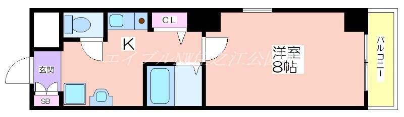 フォレストインサイドⅡの物件間取画像