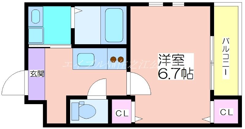 フジパレス住吉東の物件間取画像