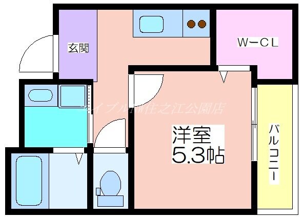 フジパレス住吉東の物件間取画像