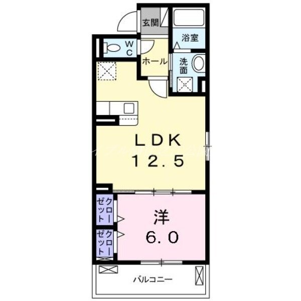 ロチェス　ドールの物件間取画像