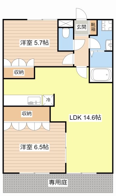 Ｃａｓａ　Ｖｅｒｄｅの物件間取画像