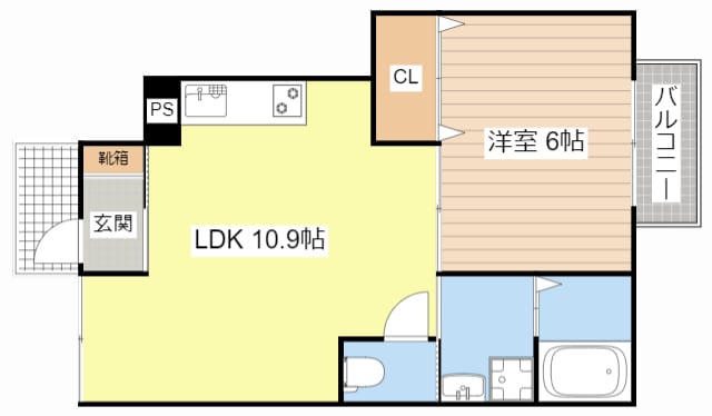 エクセルピア岩根中央の物件間取画像