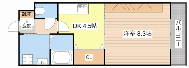 Villa・Fioreの物件間取画像