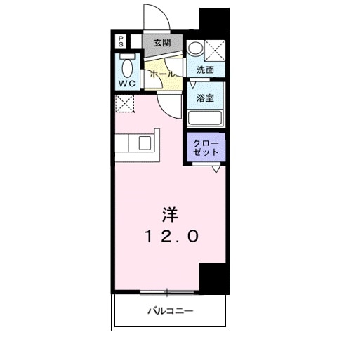 サニーサイドテラスＫの物件間取画像