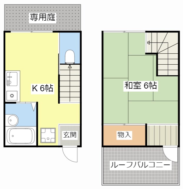 物件間取画像