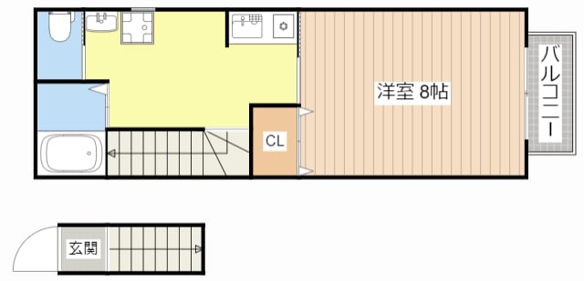 サークル22の物件間取画像