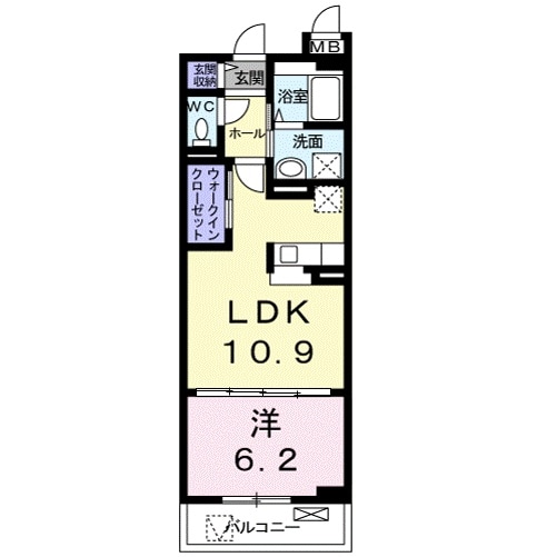 ロベリア・ＮＡＫＡＮＯⅢの物件間取画像